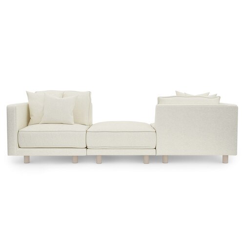Oslo 3 Piece Sectional Tete A Tete